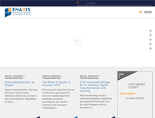 Tablet Screenshot of enaxisconsulting.com